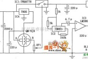 自动控制中的司机酒精检测报警控制器电路图