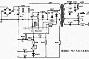 FUJITECH型彩色显示器的电源电路图