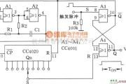 多谐振荡产生中的数控单稳态多谐振荡电路图