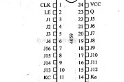 数字电路中的4000系列数字电路,4059,1/N计数器