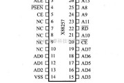 数字电路中的芯片引脚及主要特性X88257 微控制器外围芯片