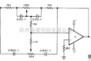 控制电路中的运放器的音调控制电路