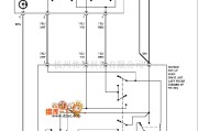 奔驰中的奔驰190E 电动顶蓬电路图