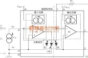 耦合隔离放大中的ISO100的基本连接电路