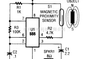 传感器电路中的电磁场靠近传感器