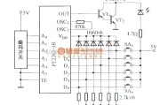 红外线热释遥控中的PT2262-IR的应用电路