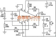 电子管功放中的TDA1514A组成的50W高保真音频集成功放电路图