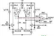 线性放大电路中的AD620的原理图