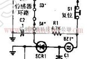 电源电路中的闭路报警电路原理图