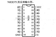 数字电路中的74系列数字电路74LS533等八D锁存器(三态,反相)