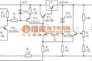 电源电路中的具有短路保护的5v稳压电源电路