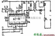 电源电路中的KC-05控制的调压器电路图