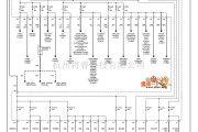 日产中的240SX-1995日产尼桑电源分配电路图（续图）