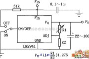 充电电路中的LM／LT多功能开关集成稳压器的典型应用电路图