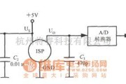 转速、角速度、加速度传感器中的由集成硅压力传感器MPX4100A构成的管道压力监测电路图