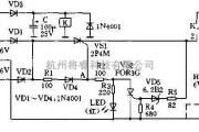 电源电路中的6V“千里眼”充电器电路图解析