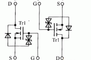 场效应晶体管US6K1、US6K2内部电路图