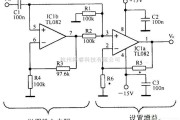 增益可调放大电路中的超低频交流放大电路图