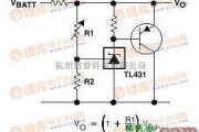 稳压电源中的大电流的分流稳压电路图