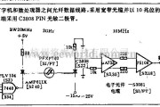 电源电路中的10兆位光纤数据线路