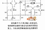 遥控电路（综合)中的直流电动机的随动控制电路图