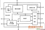 集成电路构成的信号产生中的TDA3654场扫描输出集成电路图