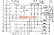 无线接收中的无线遥控发射器等效电路图