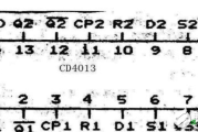 cd4013引脚图及功能