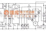 自动控制中的声控电风扇谪速及蟋蟀发声控制电路图