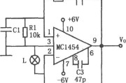 MC1454构成的文氏电桥振荡器电