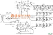 LED电路中的电子盆景电路图