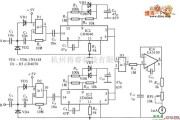 仪器仪表中的关于采用CD4046组成的相位检测仪电路图