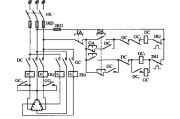 双速电动机用三个接触器的变速线路电路图