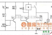 收割播种中的收割机仓满提醒器电路图（二）