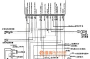 奔驰中的BENZ 190系列ABS系统电路图