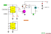 一种简单的触摸开关电路