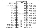 数字电路中的芯片引脚及主要特性W78C32B 八位仿真微控制器