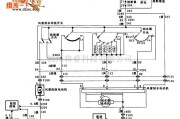 别克中的君威风窗乱水器和清洗装置电路图