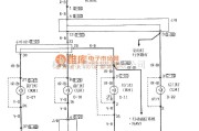 东南中的东南菱绅车门灯电气系统电路图