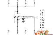 综合电路中的场效应晶体管RSS040P03内部电路图