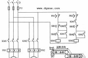 皮带运输机电路（两条传送带防堵塞控制）