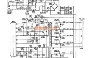 电源电路中的SUPERSYNC MD-14III与PWB-1509彩色显示器的电路