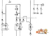 大众（上汽）中的帕萨特2.81V蓄电池、启动机、发动机电路图