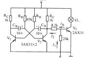 无稳态闪光电路