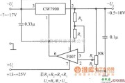 稳压电源中的可调输出集成稳压电源电路之二电路图