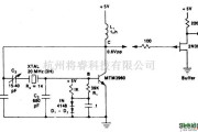 基础电路中的皮尔斯谐波振荡器电路（20MHz）