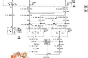 别克中的别克君威（Regal）轿车的后视镜/车窗电路图四