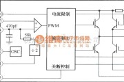 IGBT应用电路中的SA08脉宽调制器的内部结构原理图