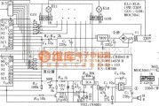 数字电路中的八路电子抢答器电路(CD4043、LM386)电路图