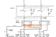 东南中的东南菱绅头灯电气系统电路图